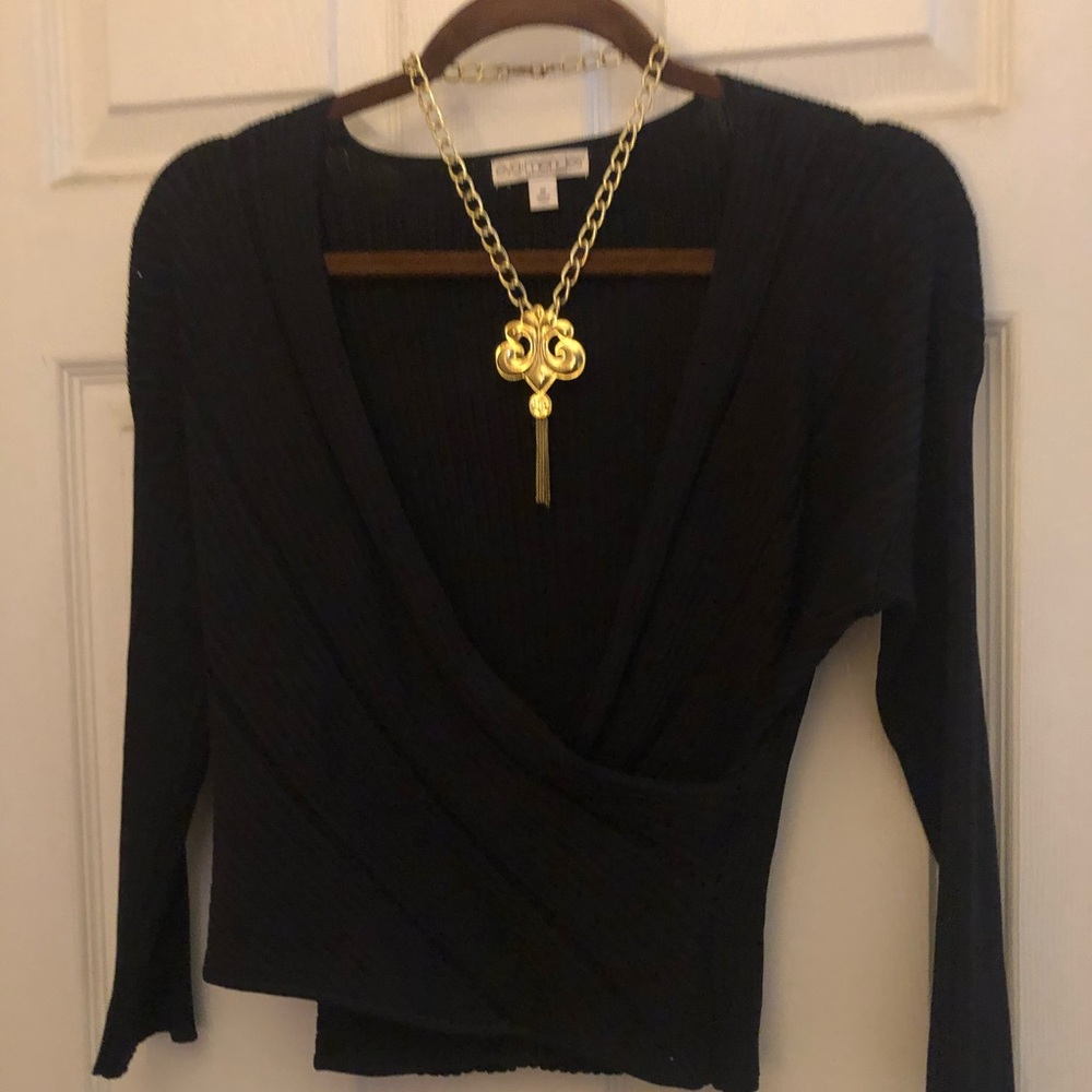 Eva Mendez Black Sweater